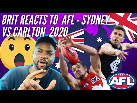 🇬🇧  BRITISH Rugby Fan Reacts To AFL Round Of 16 Game - Carlton v Sydney - Unbelievable Comeback!