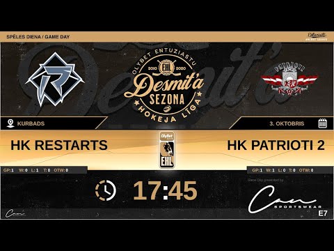 2020 10 03 Restarts - Patrioti 2