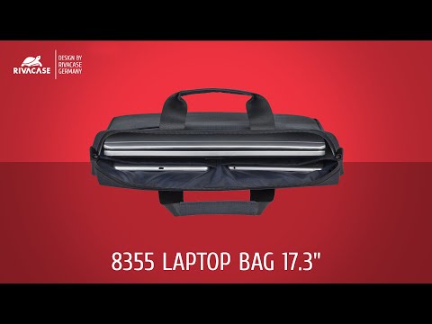 Dėklas Rivacase 8355 juodas iki 17,3" video