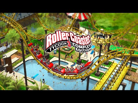 ULTIMATE PARK BUILDER Roller Coaster Tycoon 3 Complete Edition - New PC VERSION IS BEST GAME EVER