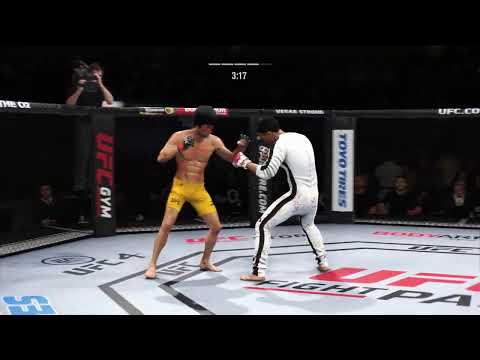 UFC4 Bruce Lee vs Storm Shadow EA Sports UFC 4 - Epic Fight
