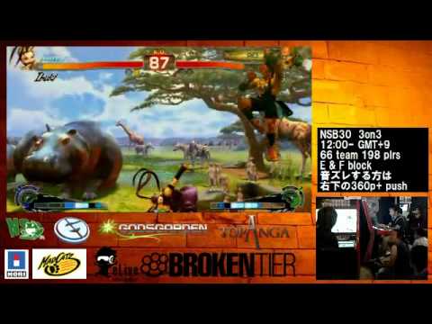 SSF4 AE: Sako (Ibuki) vs Yang, Dhalsim, Sagat - NSB 30