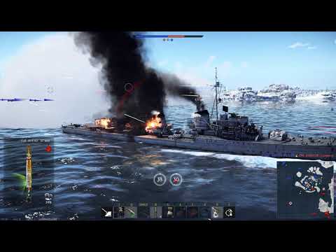 German Naval Forces RB Action:Type Zerstörer 1936A, Z25 (War Thunder Naval Forces)