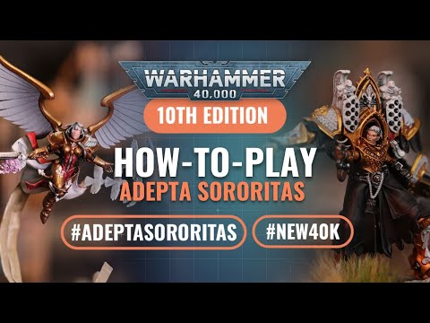 How to Play Index Adepta Sororitas in Warhammer 40K 10th Edition