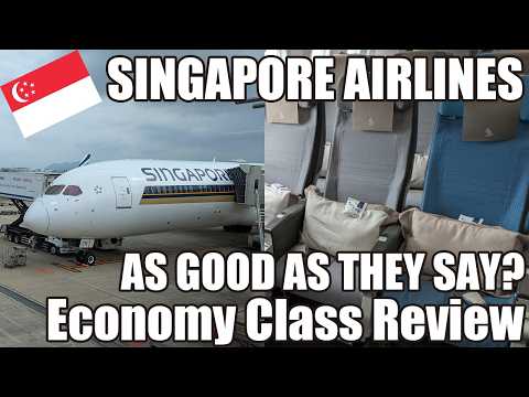 Vale la pena la classe economica di Singapore Airlines? Recensione B787-10 | Fukuoka – Singapore