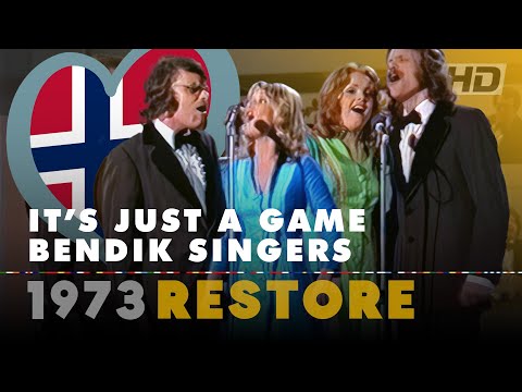 IT’S JUST A GAME – BENDIK SINGERS | Norway 🇳🇴 | Eurovision Song Contest 1973 [HD Restore]