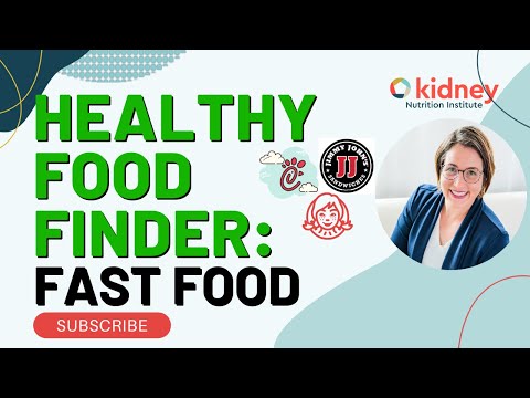 Healthy Food Finder: Fast Food Edition