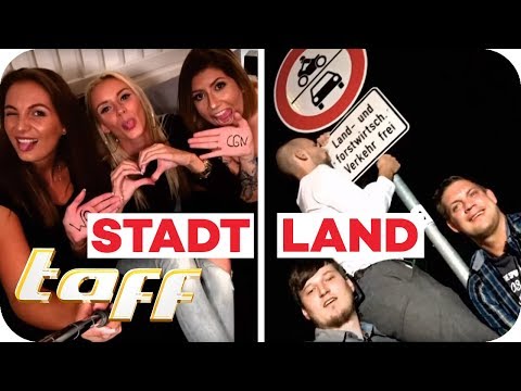 STADTMÄDELS vs. LANDBURSCHEN! Wer feiert am besten? | taff | ProSieben