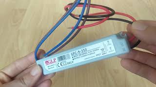 GPC-9-350 Zdroj konstantního proudu 350mA 3~24V 9W