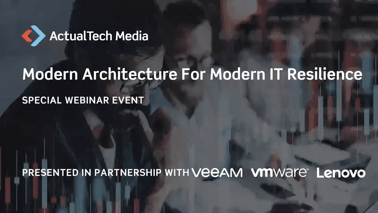 Modern Architecture for Modern IT Resilience video