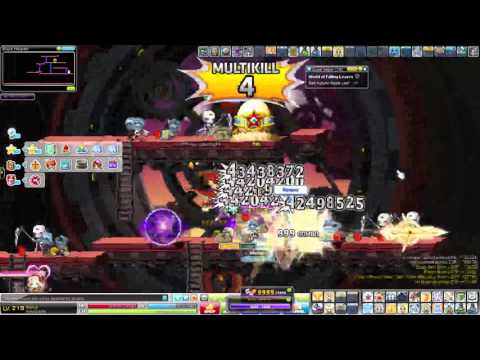 Leveling up to 220 - MapleStory video