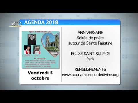 Agenda du 21 septembre 2018