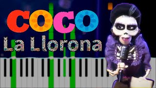 La Llorona de Coco - Piano Tutorial - KeySynth