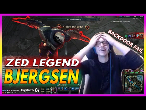 ZED LEGEND - Bjergsen Stream Highlights