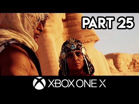 ASSASSIN'S CREED ORIGINS Walkthrough Gameplay Part 25 - XBOX ONE X 4K FULL GAME (Exclusive Gameplay)