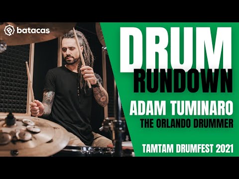 ¿Con qué equipo toca Adam Tuminaro, The Orlando Drummer? Drum Rundown
