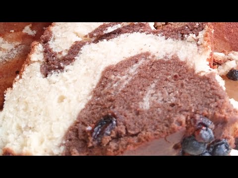 MARBLE LOAF (Easy method, few ingredients)