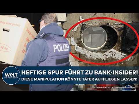 GELSENKIRCHEN: Heftige Spur führt zu Insider im Bankraub von Gelsenkirchen! Manipulation an Türen