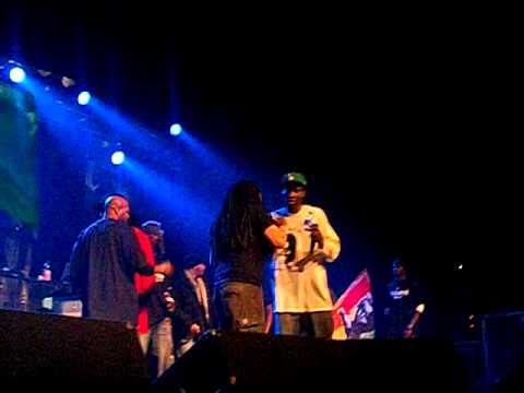 Young CRhyme Live at  Busta Rhymes show in Hamburg, Germany...