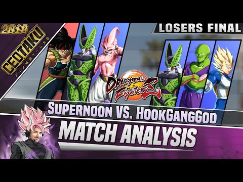 DBFZ Match Analysis: CEOtaku 2018 Top 8 LOSERS FINAL - Supernoon vs. HookGangGod