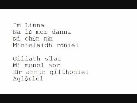 Lómion -Aredhel's song