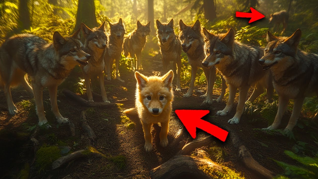 Coyotes Surround A Helpless Puppy - You Won't Believe Who Came To His Rescue!