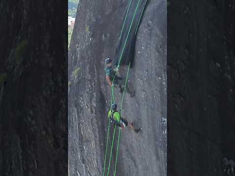 Imagens de drone na aventura de Rapel em Caeté #aventura #pedragrande #caeté #minasgerais