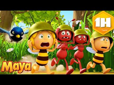 Maya Joins the Ant Army to Protect the Hive! 🐜⚔️ Maya The Bee 🐝 Full Episode | Cartoons For Kids