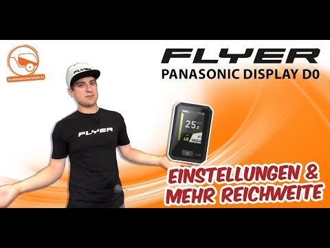 FLYER EBIKE | FIT Panasonic D0 Display | Einstellungen & Reichweite erhöhen