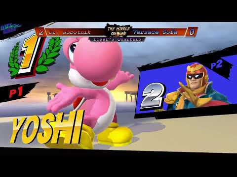 MG 16 - Smash 4 Singles LQF - Dr. Robotnik (Yoshi) vs. Versace Sofa (Falcon)