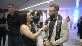 FMG International Sydney 2025 athletes meeting interview with Kyle