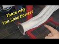 OPEN HEADERS LOSE POWER!! But here's why....