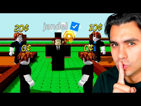 i pretended to be ADM to troll BEGINNERS in GROW A GARDEN