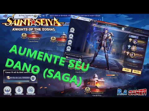 OS DOZES TEMPLOS DE HADES - SAGA (COMO AUMENTAR SEU DANO)