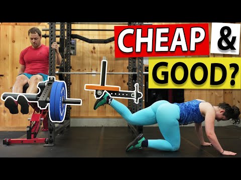 The CHEAPEST Rack Mounted Leg Extension & Leg Curl Attachment but...