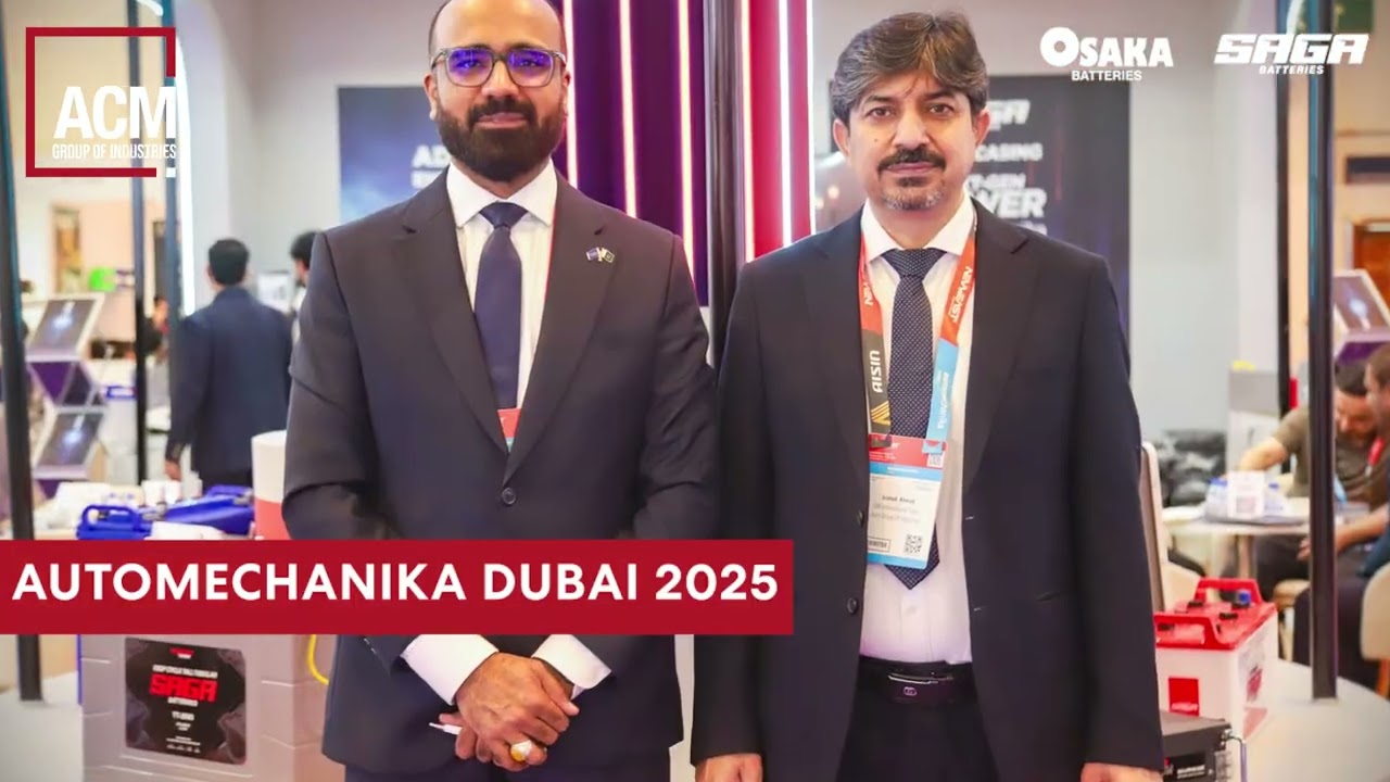 Automechanika Dubai 2025 | Osaka & Saga Batteries Showcase