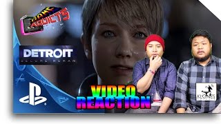 Detroit: Become Human Announcement Trailer Reaction - Paris Games Week 2015 (Game Addicts)