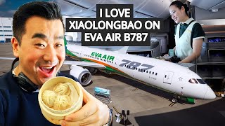 I LOVE XiaoLongBao on EVA AIR B787 Dreamliner