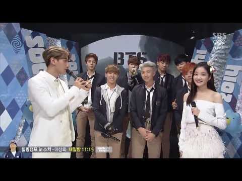 16.02.2014  BTS INTERVIEW @ SBS Inkigayo