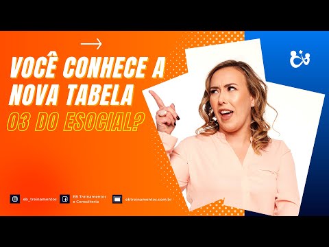 Vídeo: Tabela 03 eSocial: o que é e como consultar