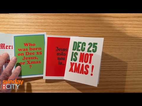 VIDEO: Brooklyn Artist Keeps Christ in Christmas With Bold Greeting Cards