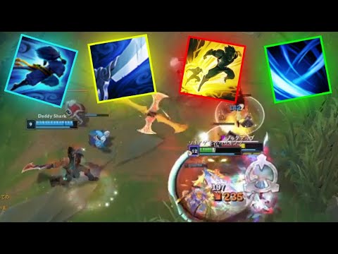 YASUO   E   Q   FLASH   ULT Combo