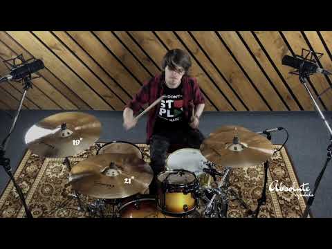 21" Absolute Cymbals Brilliant Heavy Ride - 3869 grams