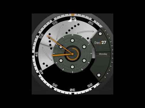 Metal watchface