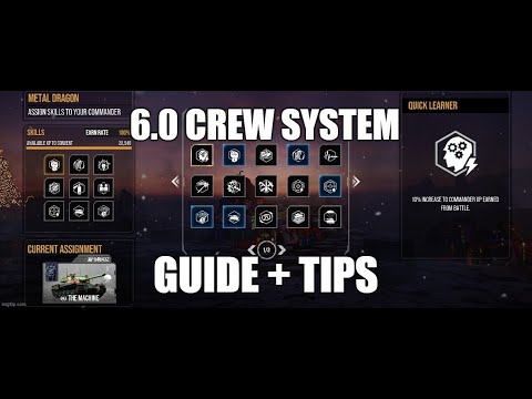 Update 6.0 Crew System Guide and Tips  ll Wot Console