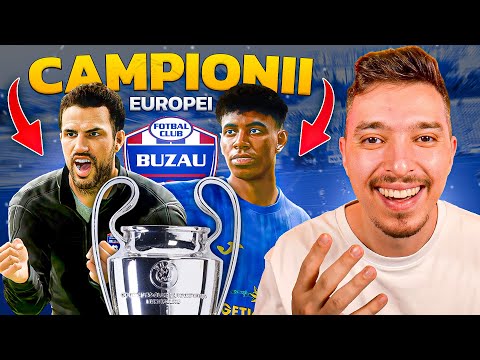 TRANSFER 1 JUCATOR PE SEZON LA GLORIA BUZAU PANA CASTIG UCL CU MAGICIENII SPANIOLI! EA FC 25 ROMANIA