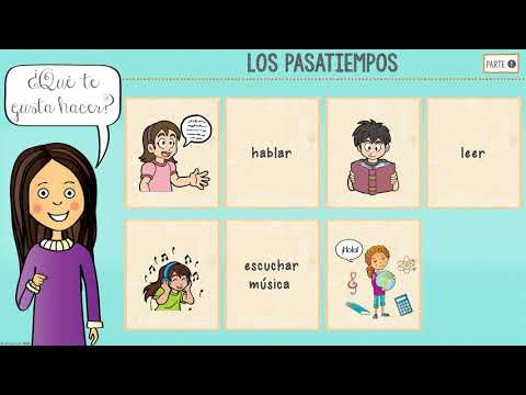 LOS PASATIEMPOS (PARTE 1) - Spanish Pastime Activities