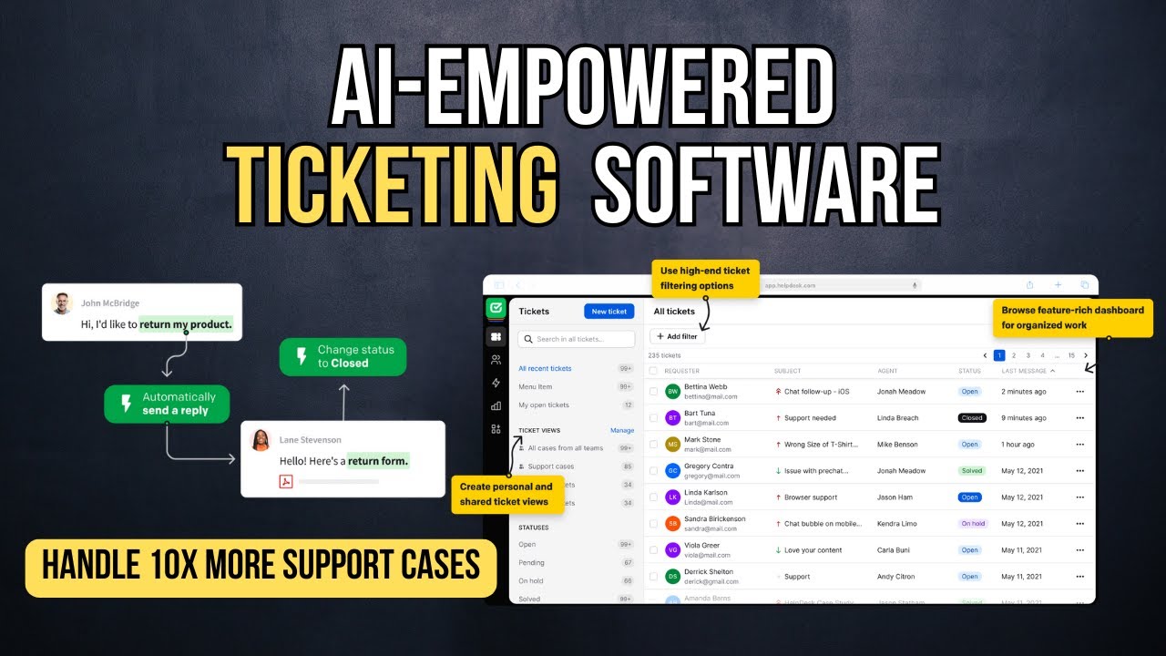 Revolutionize Your Support with AI-Powered HelpDesk!