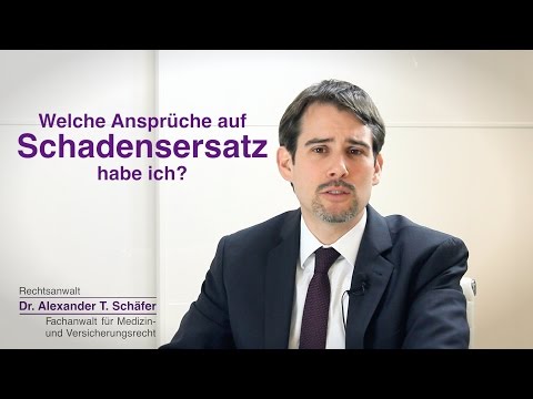Welche Schadensersatzansprüche habe ich nach einem Behandlungsfehler?
