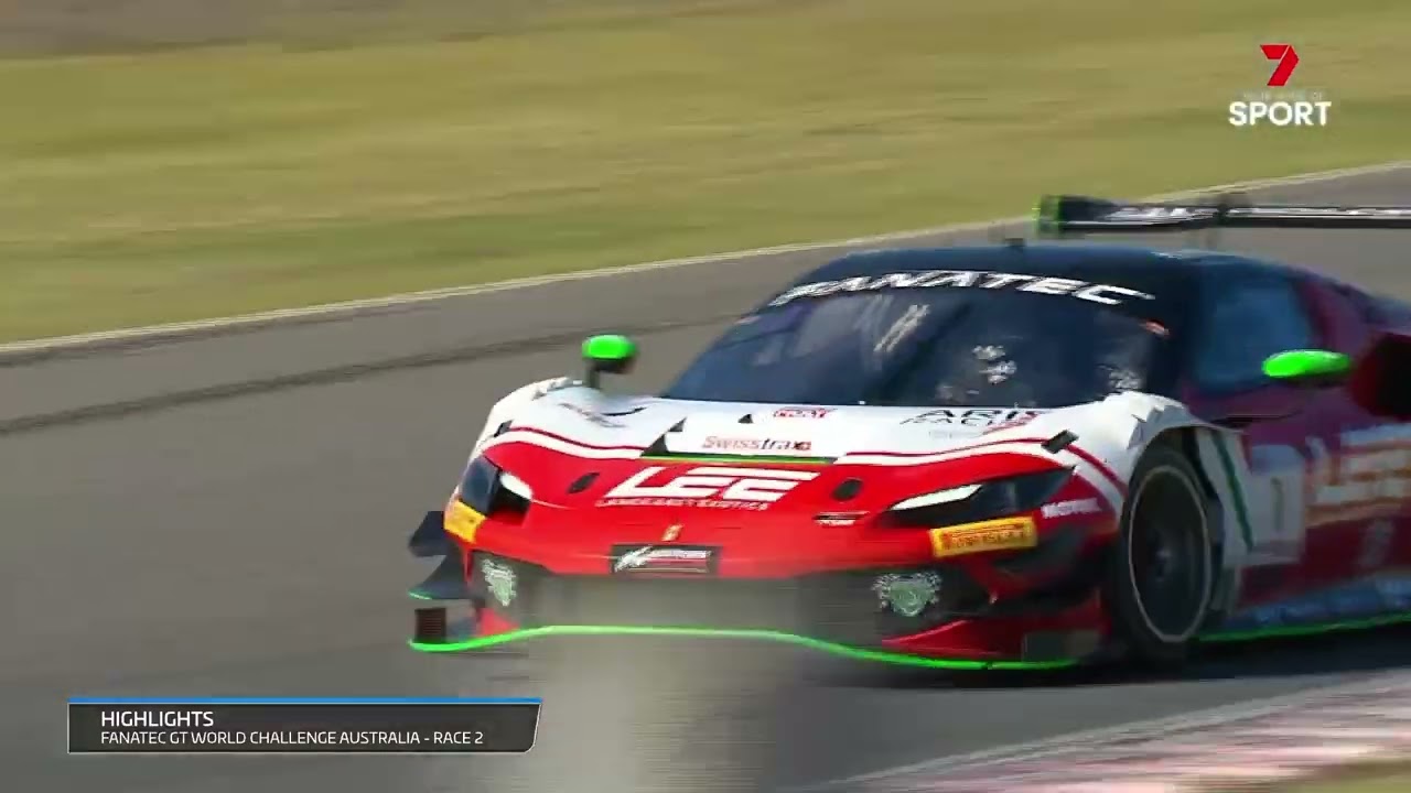 Fanatec GT World Challenge Australia powered by AWS - Round 2, The Bend - Race 2 Highlights
